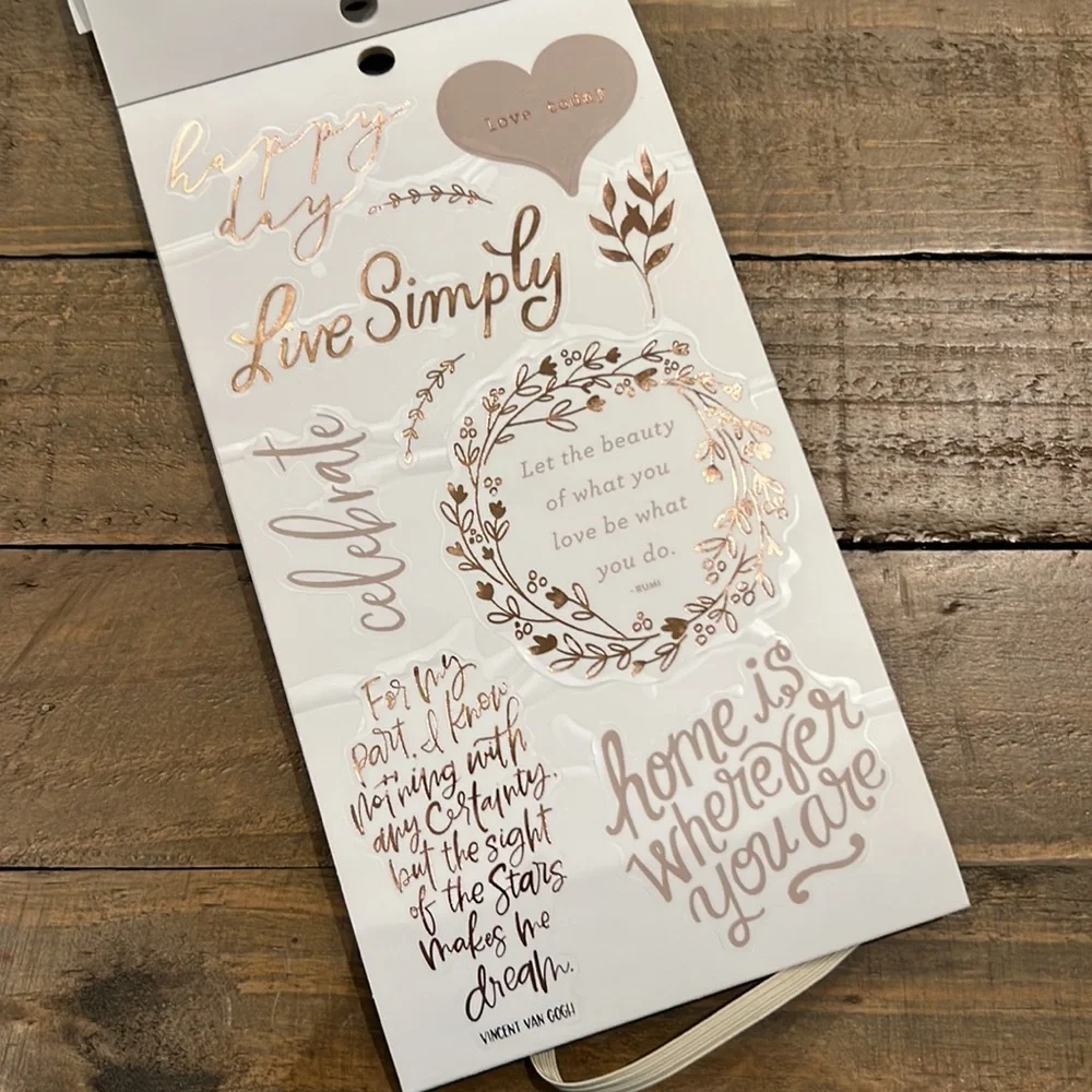 The Happy Planner Farmhouse sticker sheets